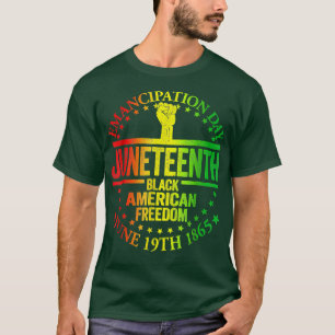 Camiseta Décima Sétima História Negra da Liberdade American