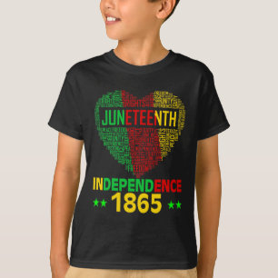 Camiseta Décima Sétima História Negra do Coração Mulheres A