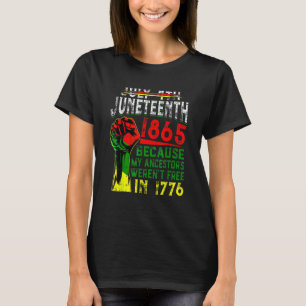 Camiseta Décima Sétima História Retrora Preta Mês Meus Ance