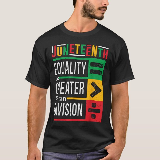 Camiseta Décima Sétima Igualdade É Maior Que Divisão (Frente)
