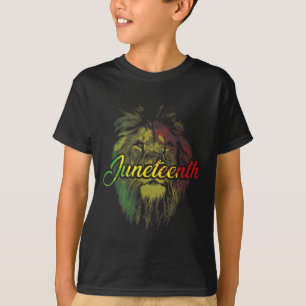 Camiseta Décima Sétima Trabalho de arte Africana Bandeira B