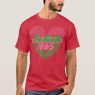 Camiseta Décima sexta-feira, coração de amor