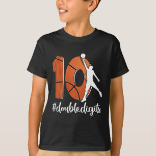 Camiseta Décimo Aniversário Dígitos Duplos Dez Bysketbyll P