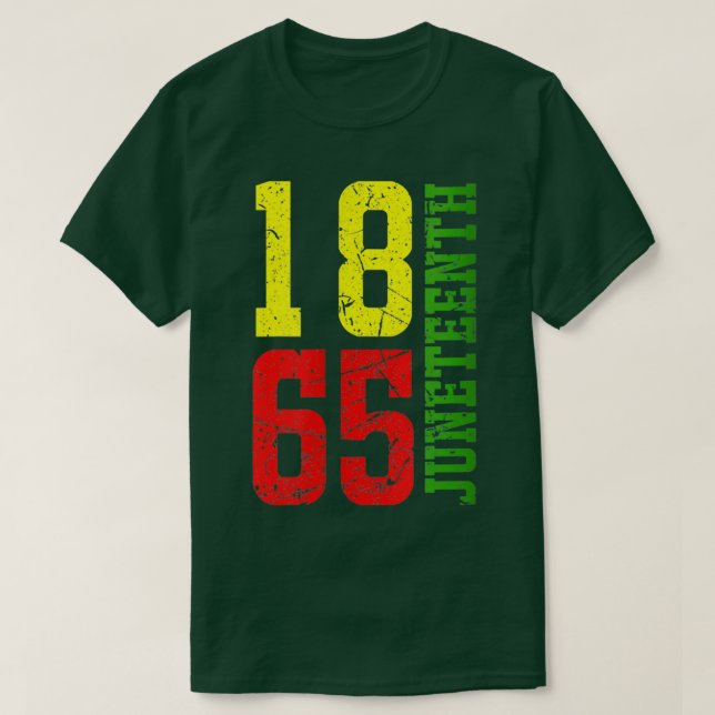 Camiseta Décimo de junho de 1865 Orgulhosa Independência Af (Frente do Design)