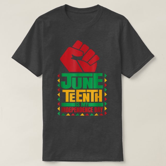 Camiseta Décimo De Junho É A Minha Independência Dia Novida (Frente do Design)