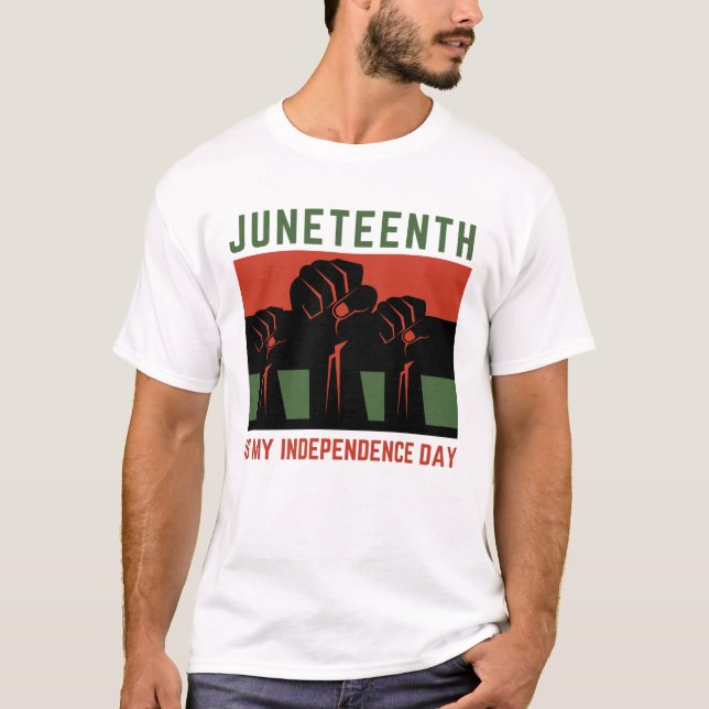 Camiseta Décimo de junho é meu dia de independência (Frente)
