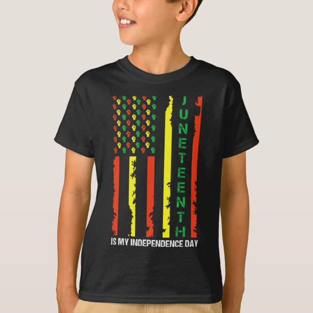 Camiseta Décimo de Junho é o Dia da Independência Junteo Ne (Frente)