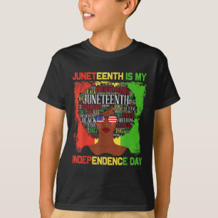Camiseta Décimo de Junho é o Dia da Independência Mulheres