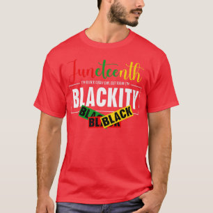 Camiseta Décimo de Junho sou negro todos os dias, mas hoje 