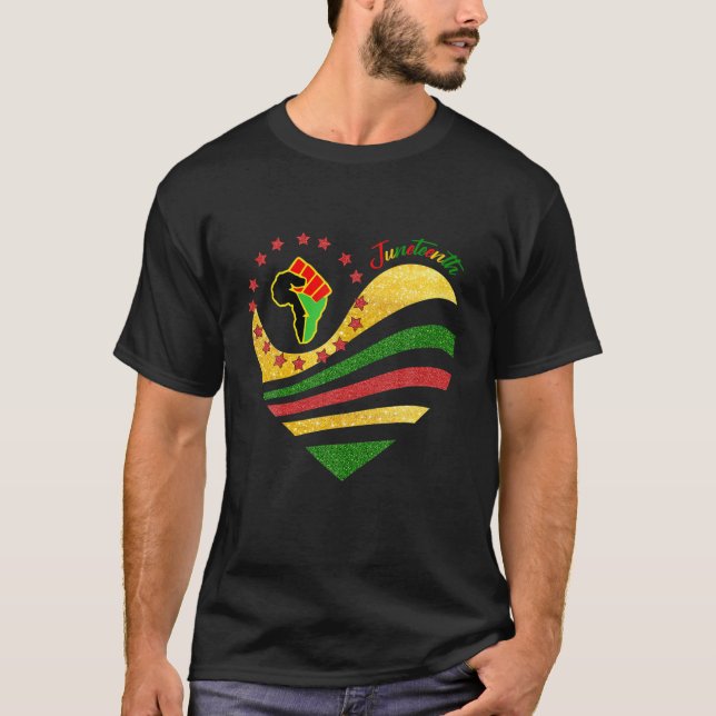 Camiseta Décimo Dia da Independência da Mão Cardíaca (Frente)