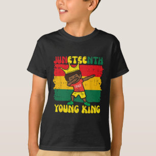 Camiseta Décimo Jovem Rei Dab 1865 Garoto Africano