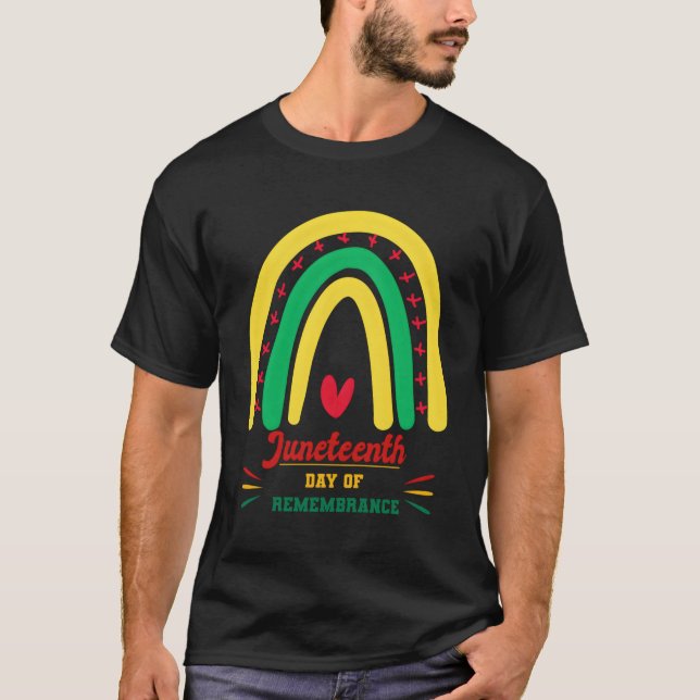 Camiseta Décimo Junho Dia De Memória Para O Preto E (Frente)