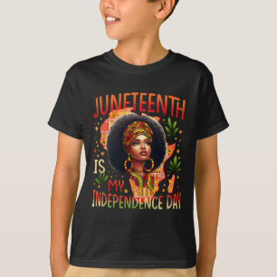 Camiseta Décimo Junho é o Dia da Independência História Neg