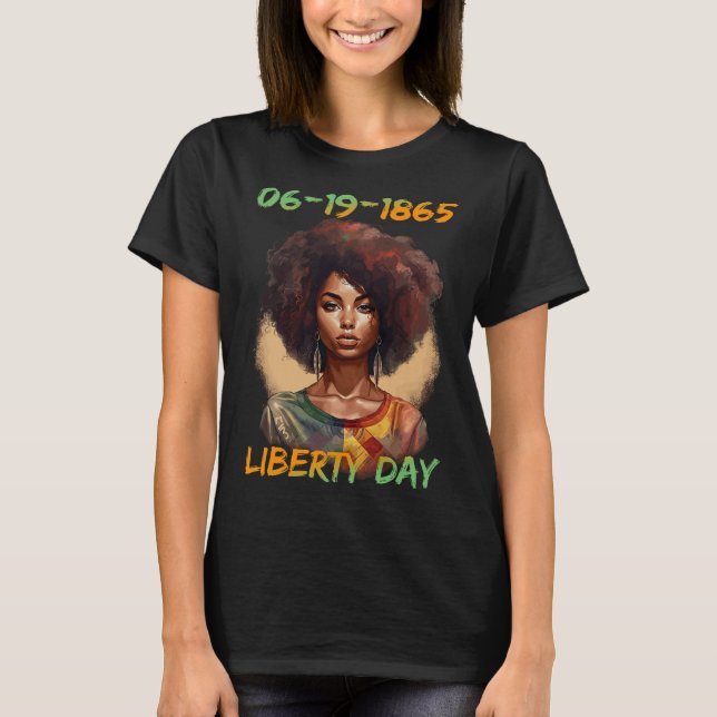 Camiseta Décimo Junho - Independência das Mulheres Africana (Frente)