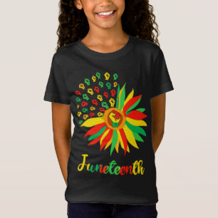 Camiseta Décimo Junto De Sunflower Com Fists De Voo Décimo