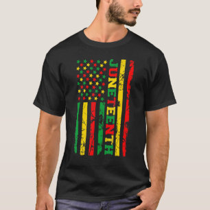 Camiseta Décimo Junto dos Estados Unidos Bandeira Black His
