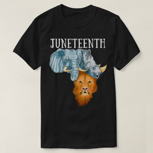 Camiseta Décimo-Junto Mapa Africano Orgulho da Liberdade Ne (Frente do Design)