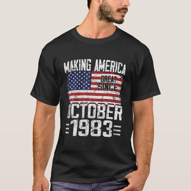 Camiseta Décimo Presente De Aniversário Para Nasceres De Me (Frente)