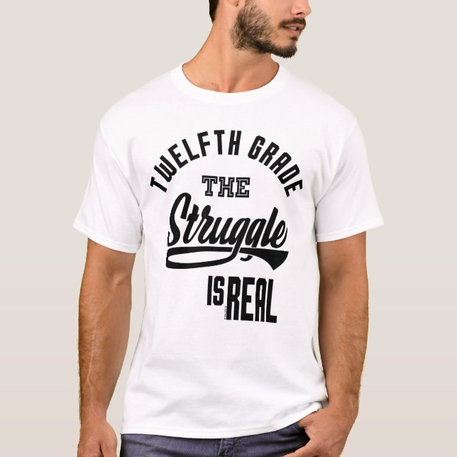 Camiseta Décimo Segundo Grau A Luta (Frente)