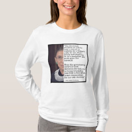 Camiseta Decisão RBG de dar aspas aos filhos