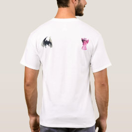 Camiseta decisões de ANJO vs DEMÔNIO escolhas bem vs mal
