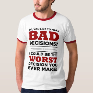 Camiseta Decisões MÁS .....