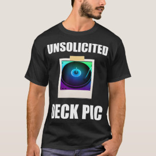 Camiseta Deck Pic HouseDance Music DJ Deck Não Solicitado