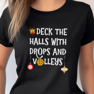 Camiseta Deck The Halls Cai Volleys Pickleball no Natal