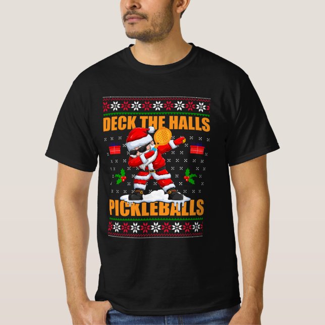 Camiseta Deck The Halls Pickleb Feio (Frente)