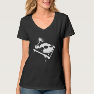 Camiseta Decks de Amor de Vinil Old Skool Discos de Vinil p