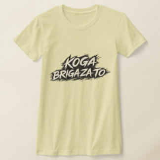 Camiseta Declaração Croata Ousada Koga Briga Za To