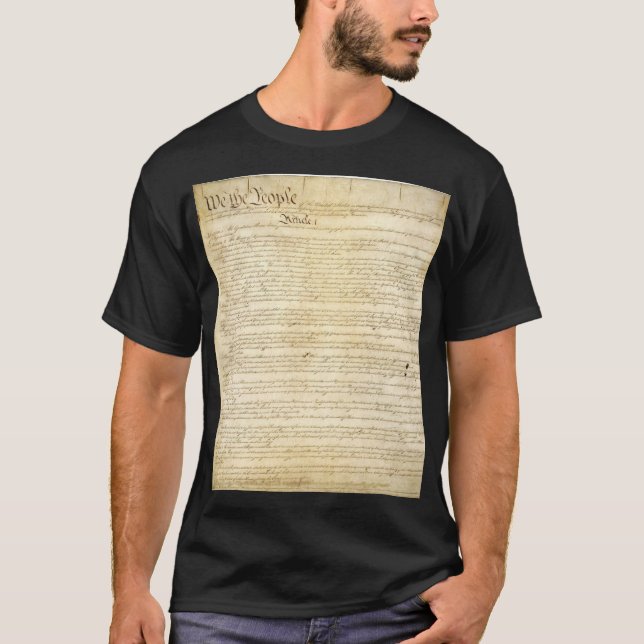 Camiseta Declaração da constituição de independência (Frente)