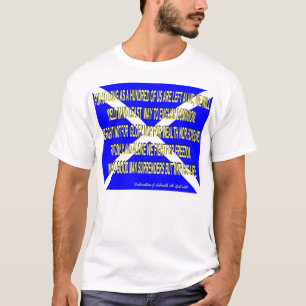 Camiseta Declaração de Arbroath