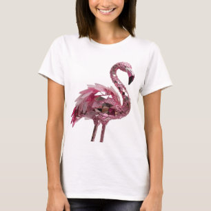 Camiseta Declaração de ARTE ABSTRATA Prata Dinâmica Design
