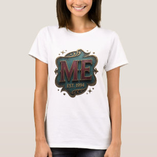 Camiseta Declaração de ARTE ABSTRATA Snappy Gold Design