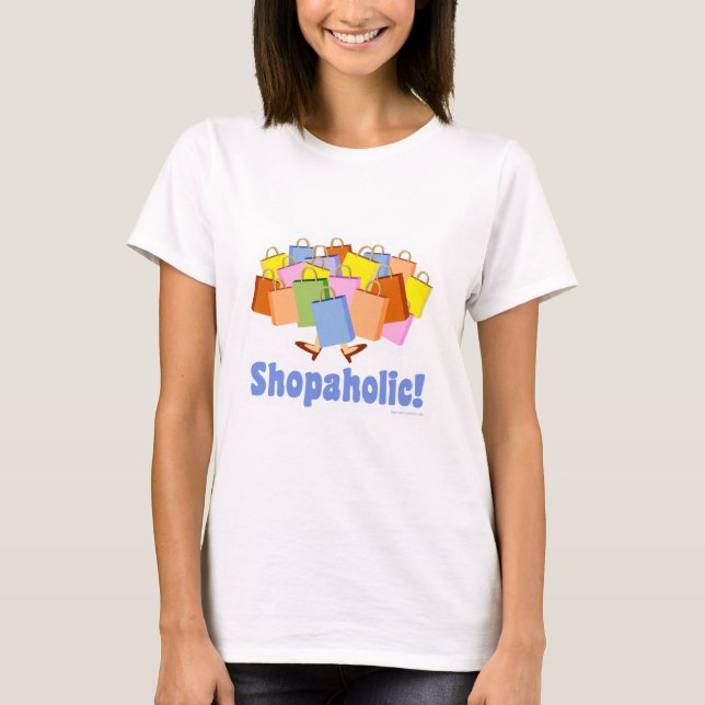 Camiseta Declaração de Compradora Fofa (Frente)
