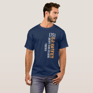 Camiseta Declaração de Direitos 1791