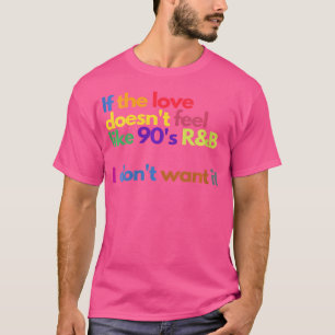 Camiseta Declaração De Diversão Gráfica Musical Genre 90S R