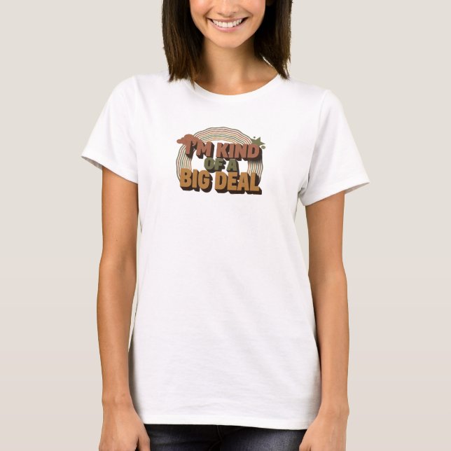 Camiseta Declaração de Estilo Excêntrica e IMPORTANTE (Frente)