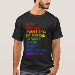 Camiseta Declaração de Igualdade Orgulho LGBTQ+ Direitos Ga