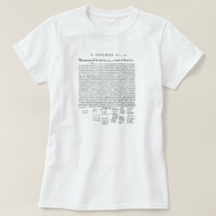 Camiseta Declaração de independência