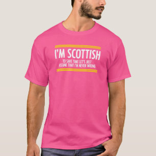 Camiseta Declaração de nacionalidade da Escócia Roots escoc