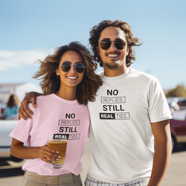 Camiseta Declaração de obrigações silenciosas (No texts. No updates. Still solid.)