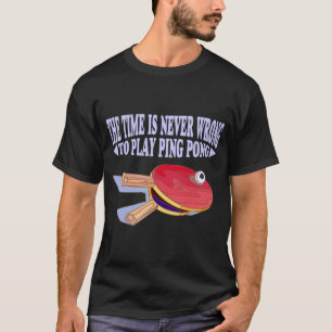 Camiseta Declaração do jogador Ping Pong
