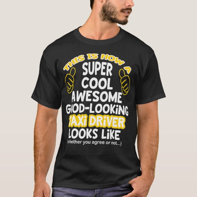 Camiseta Declaração Engraçada T Para Condutores Tai (Frente)