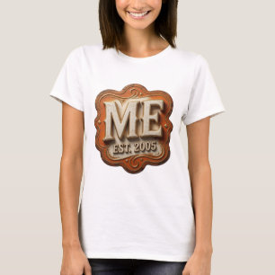 Camiseta Declaração Gold ME EST 2005 Design Gráfico