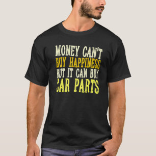 Camiseta Declaração Humorística Carro Mecânico Automóvel