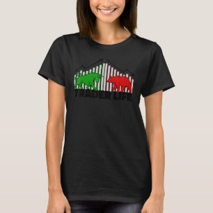 Camiseta Declaração Legal Finanças Negociação Investir Corr