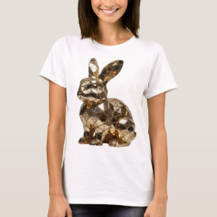 Camiseta Declaração Prata MOTIVO ARTÍSTICO ARTE ABSTRATA v2