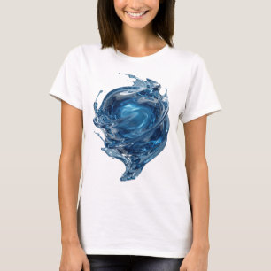 Camiseta Declaração Sharp Silver ÁGUA MUNDO Design
